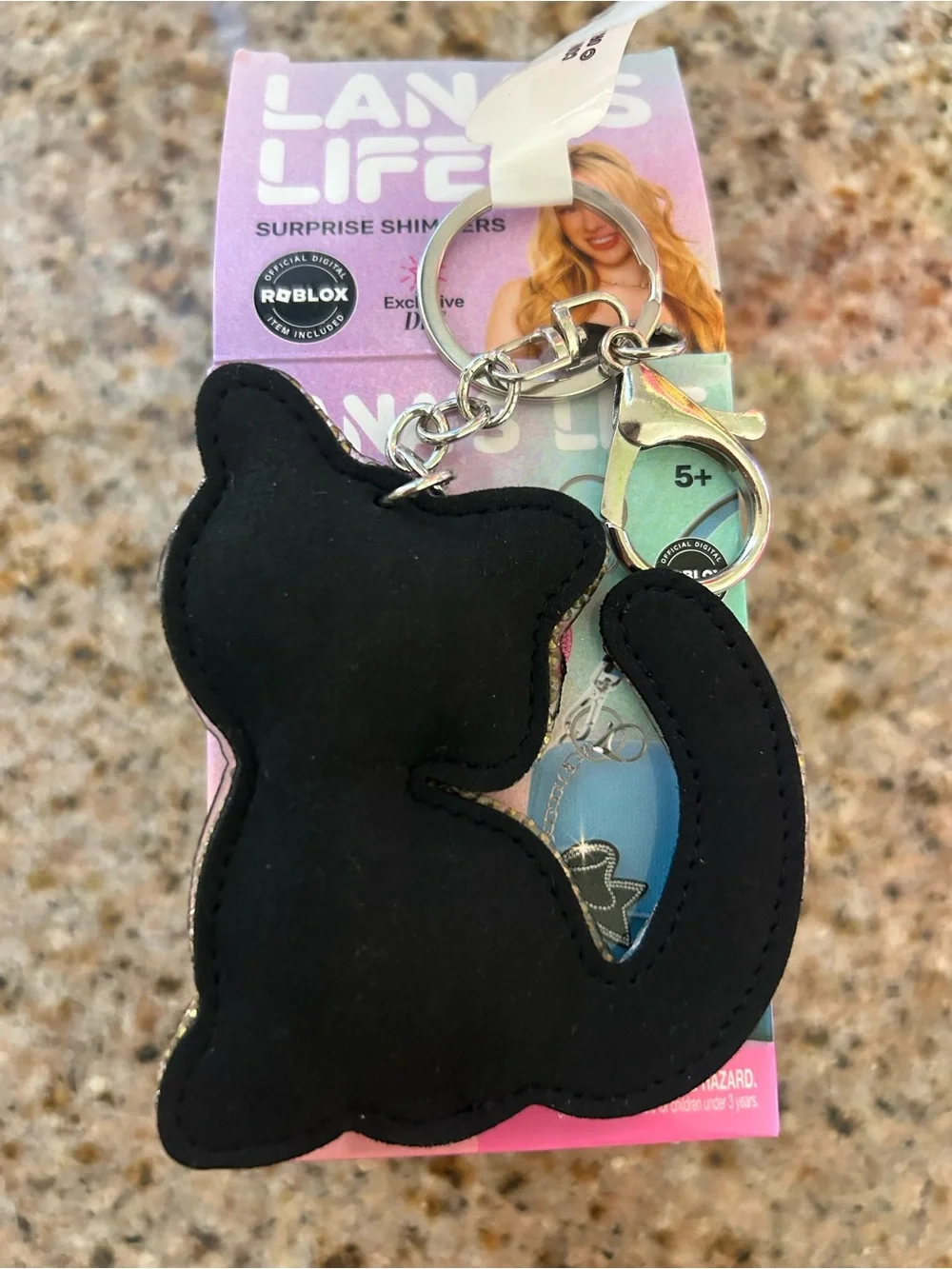 New Lana’s Life Opened Cat Kids Keychain - Surprise